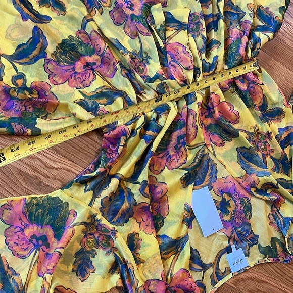 MISA Los Angeles “Kaia” Dress in Grand Canary Mix - Boho Chic Mini Size XL NWT - Picture 9 of 16